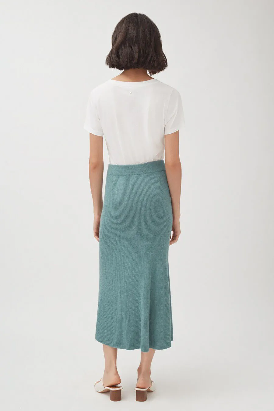 Alpaca Fit-And-Flare Skirt