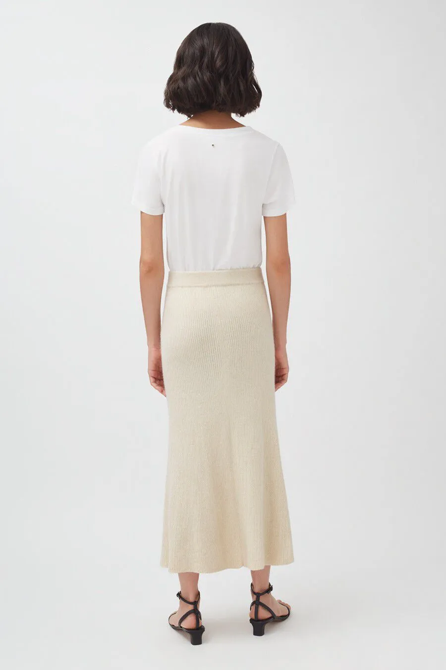 Alpaca Fit-And-Flare Skirt