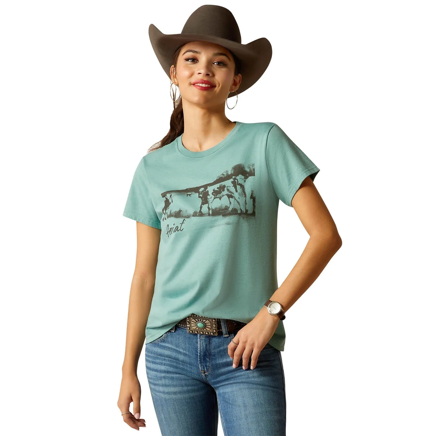 Ariat Women's Wholesome Heifer Shortsleeve Shirt