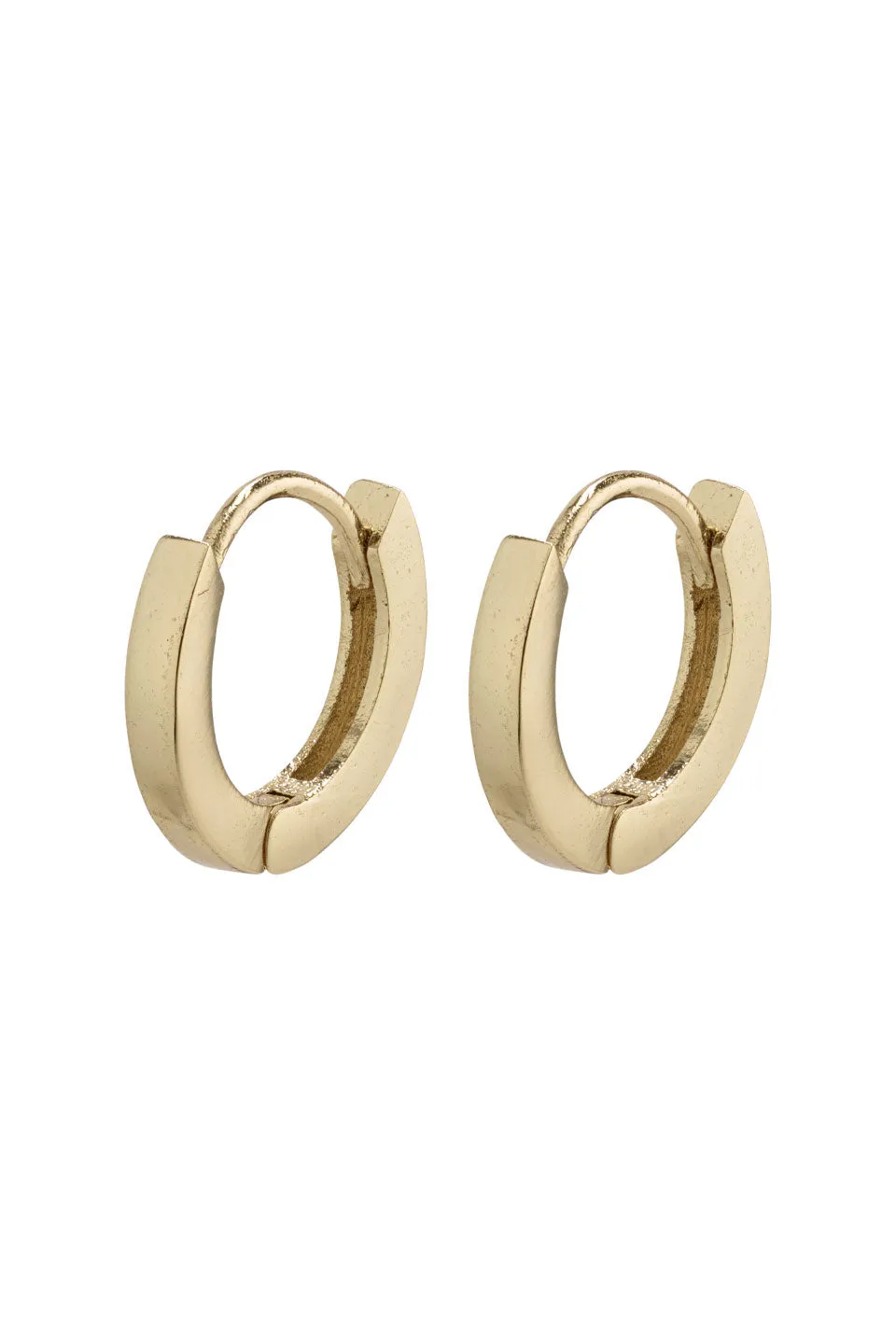 Arnelle Tiny Gold Plated Hoop Huggy Earrings