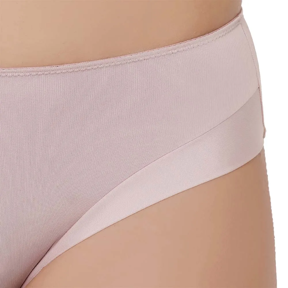 Aura Low Waist Medium Coverage Everyday Wear Hipster Panty - Beige