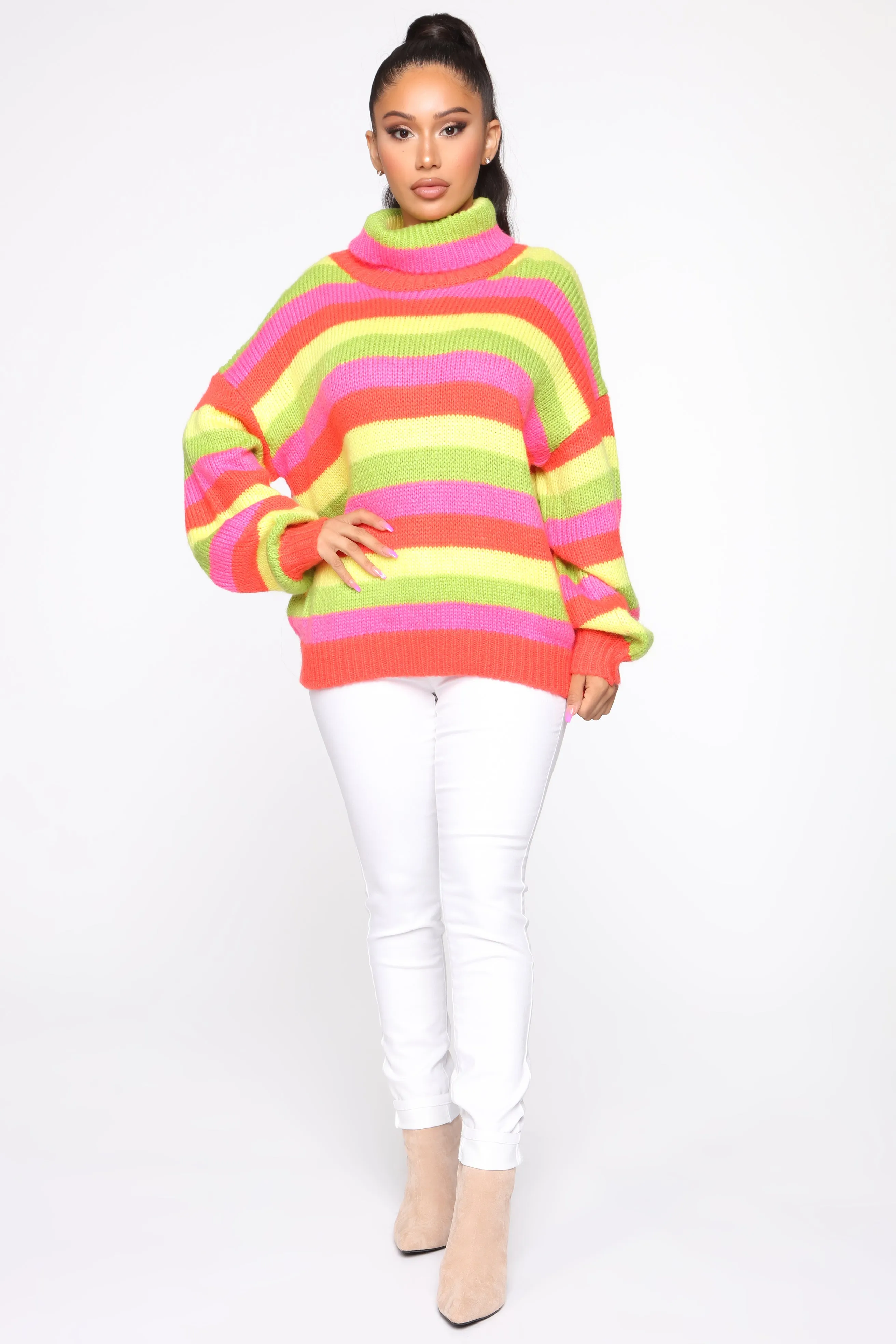 Baby It's Cold Sweater - Multi