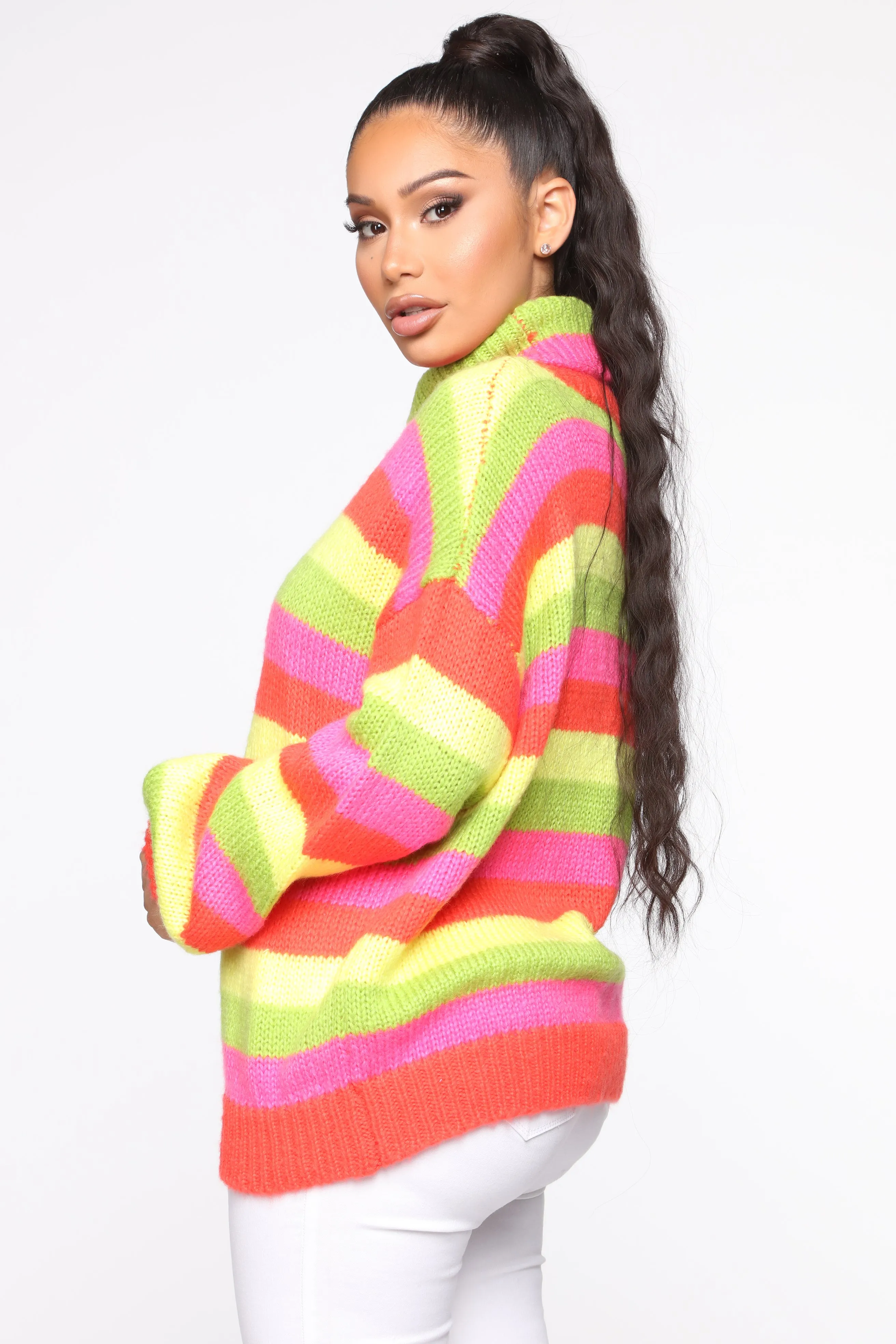 Baby It's Cold Sweater - Multi