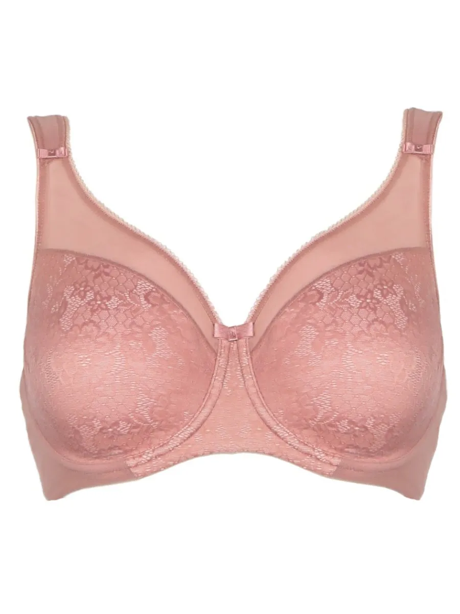 Beauty Everyday Minimiser Bra - Ash Rose