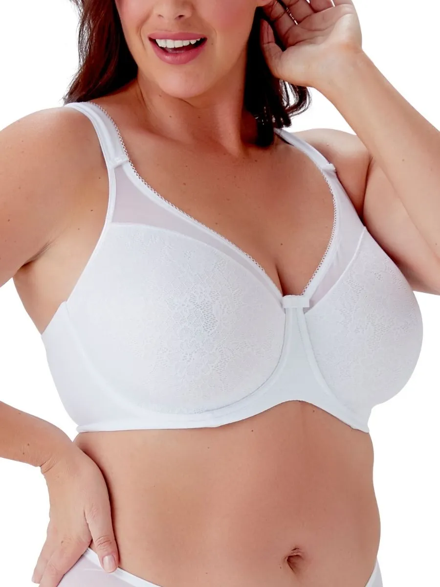 Beauty Everyday Minimiser Bra - White