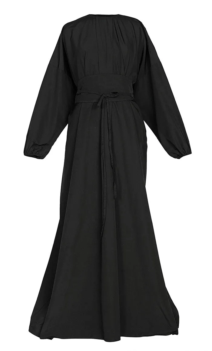 Black Everyday Wear Kashibo Abaya