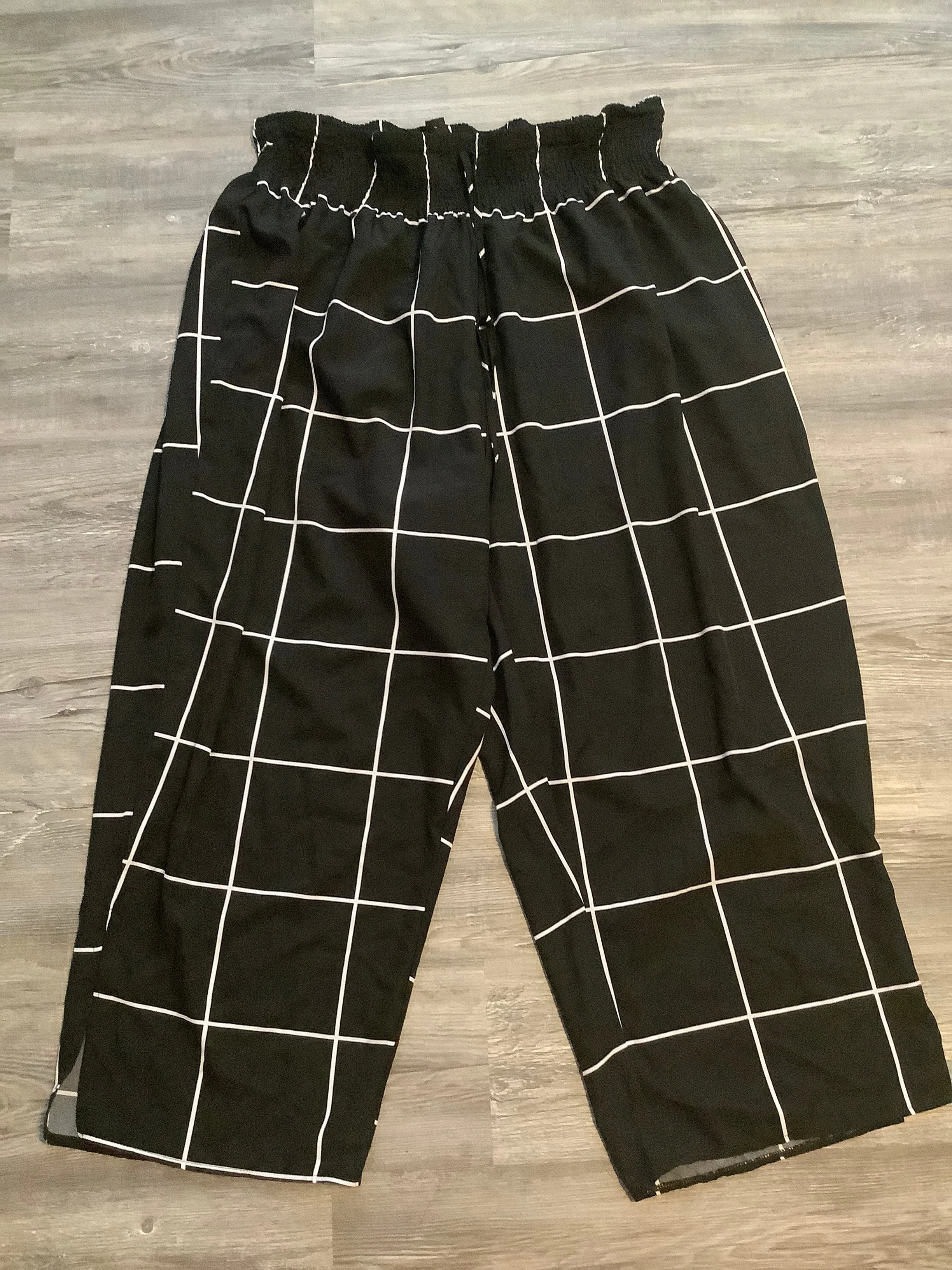 Black Pants Lounge Shein, Size Xxxl