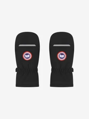 Canada Goose Kids Arctic Down Mittens in Black