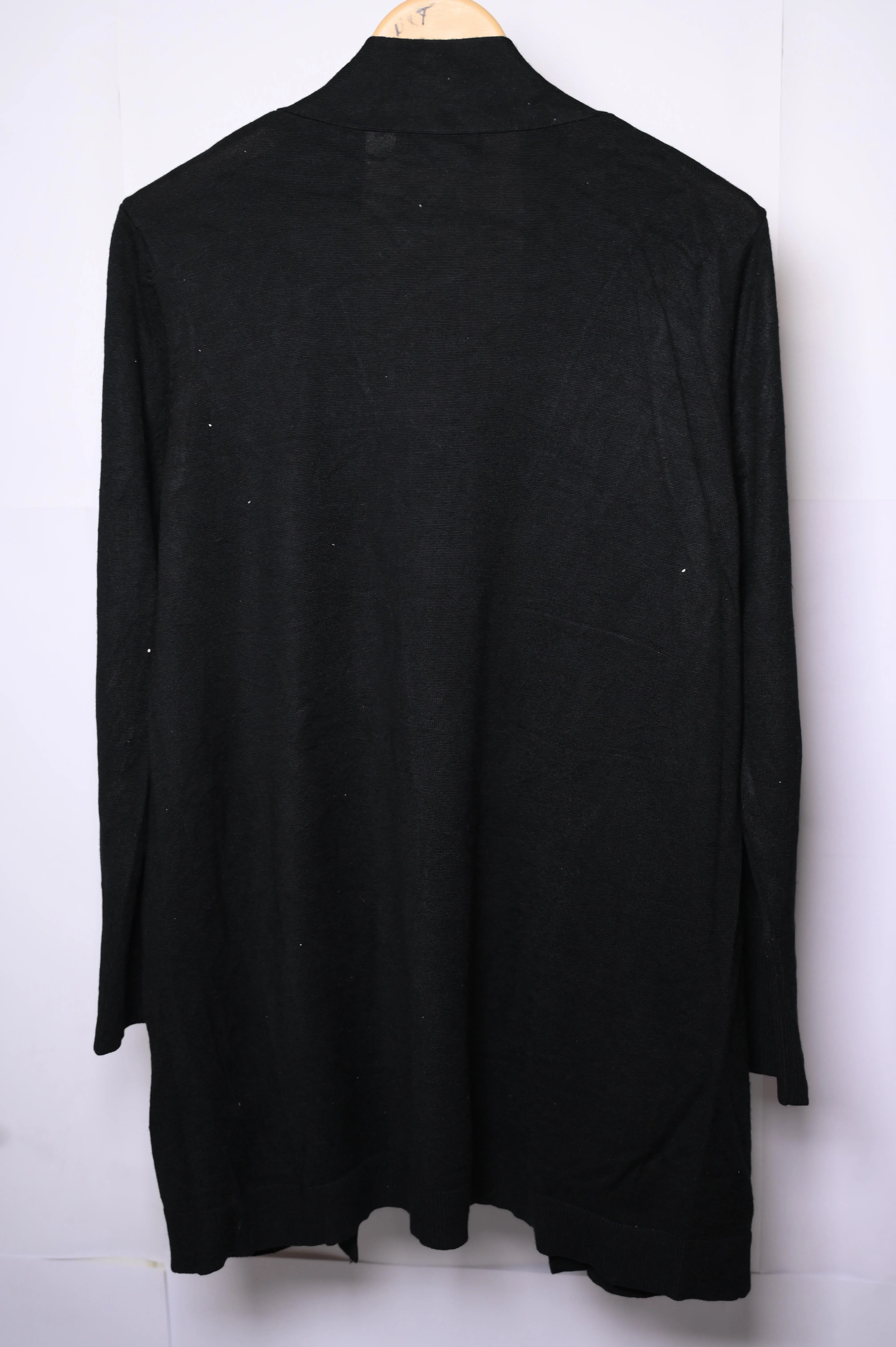 Classic Black Viscose Shrug