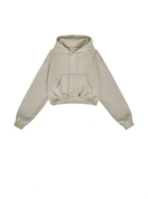 Cropped hoodie