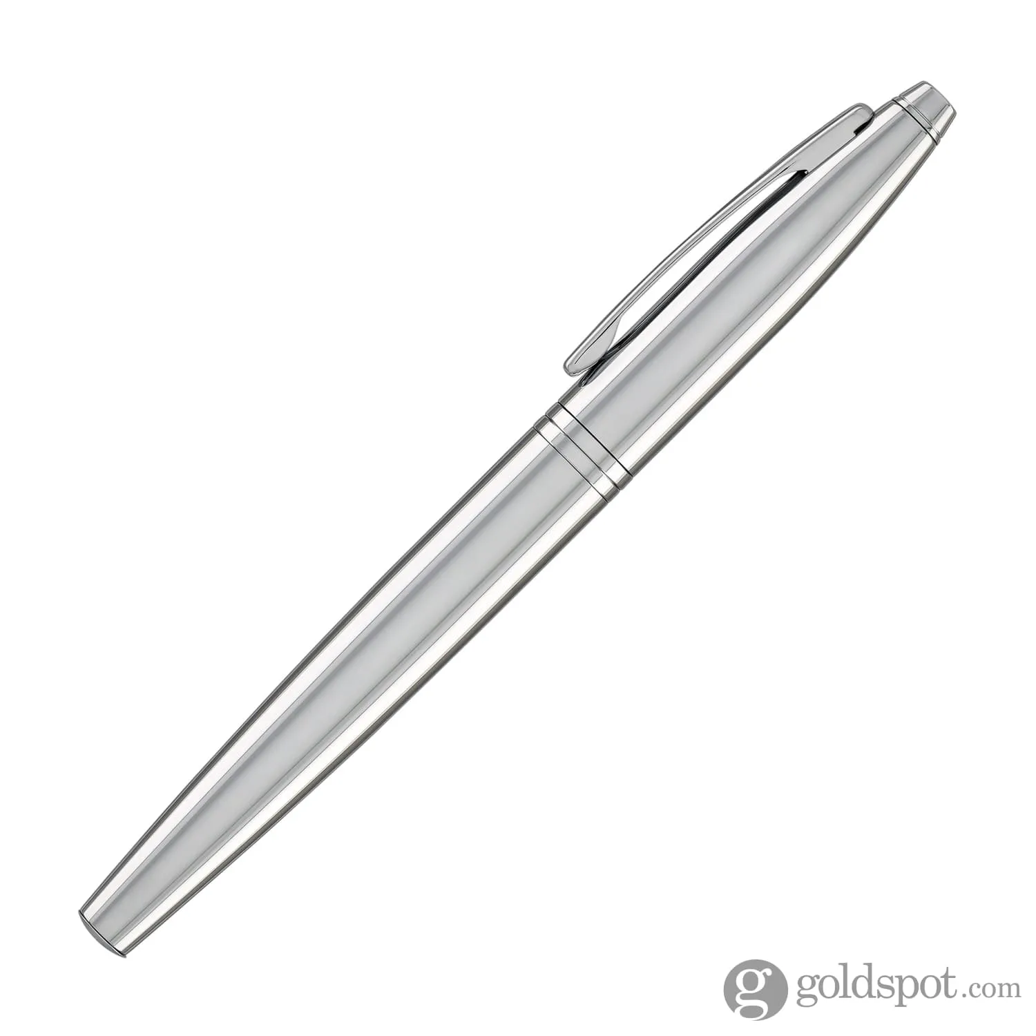 Cross Calais Fountain Pen in Polished Chrome - Medium Point