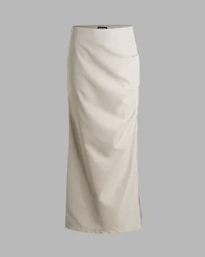 Emyrati Cargo Maxi Skirt