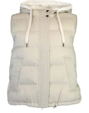 Hooded Nylon Puffer Vest