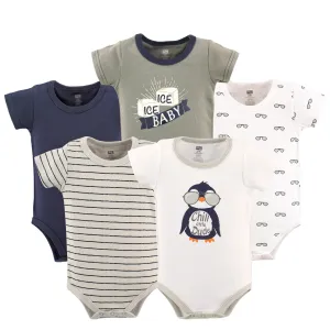 Hudson Baby Cotton Bodysuits, Chill Dude