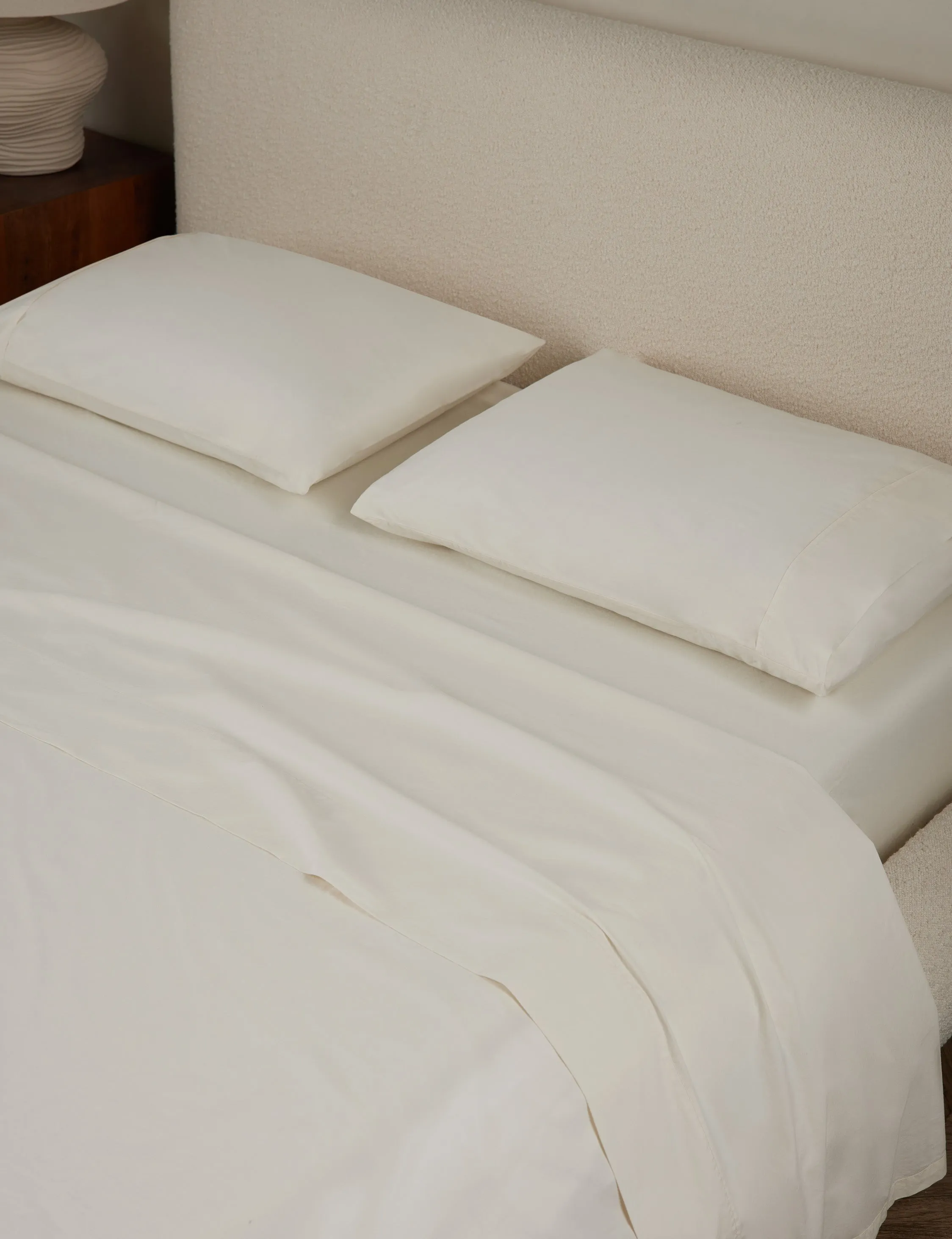 Juna Washed Percale Pillowcases (Set of 2)