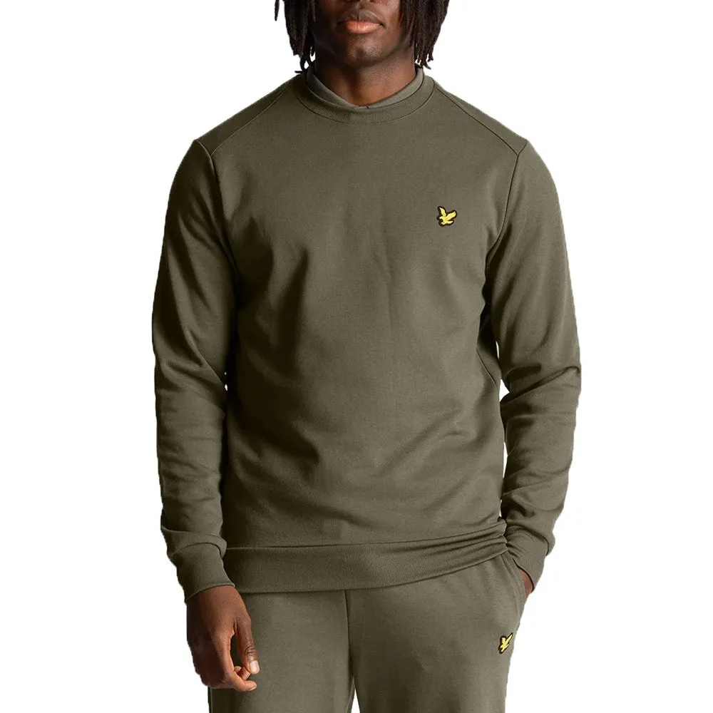 Lyle & Scott Fly Fleece Crew Neck - Catus Green