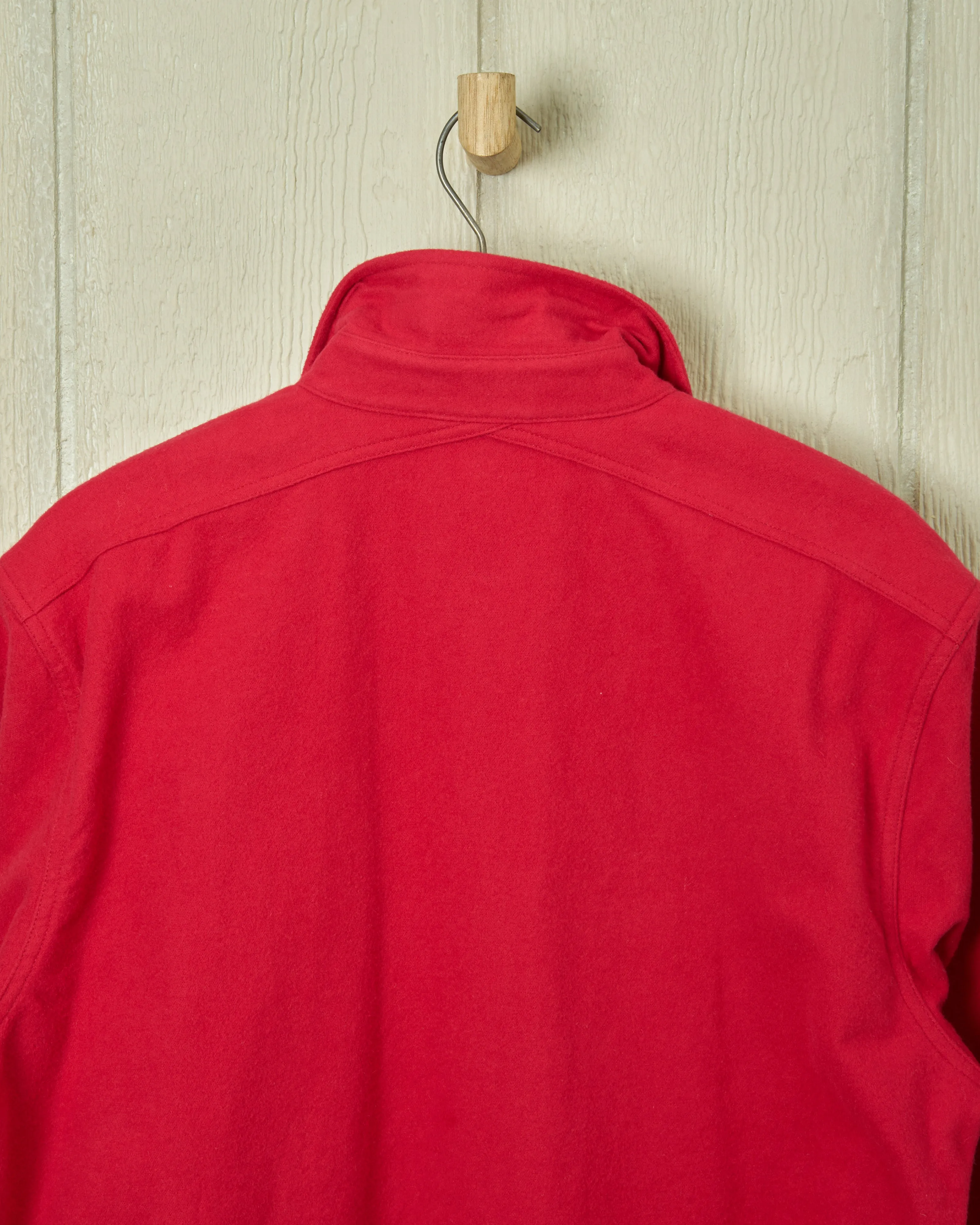 MacArthur Shirt in Red Chamois Cloth