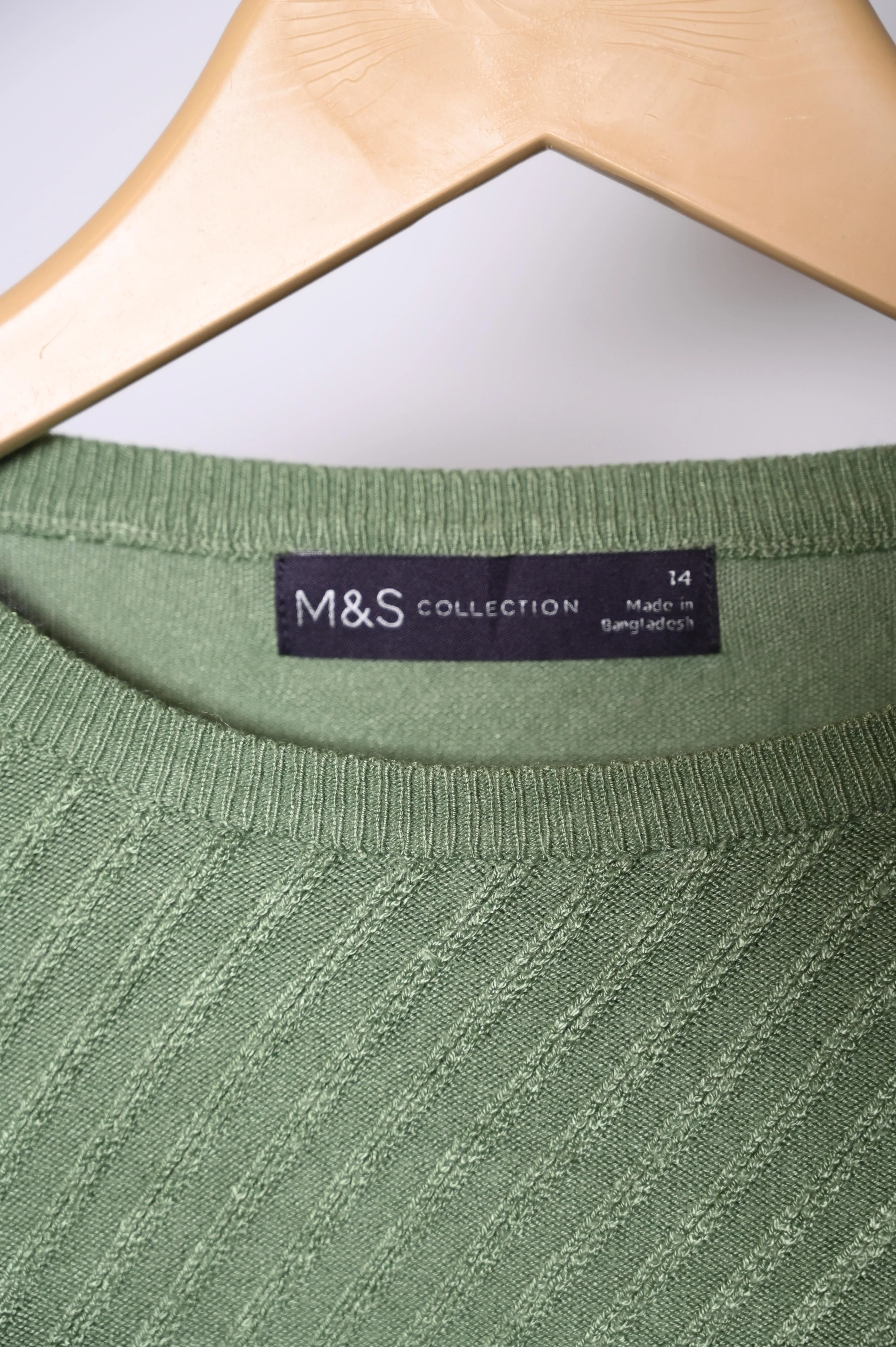 M&S Green Sweatshirt