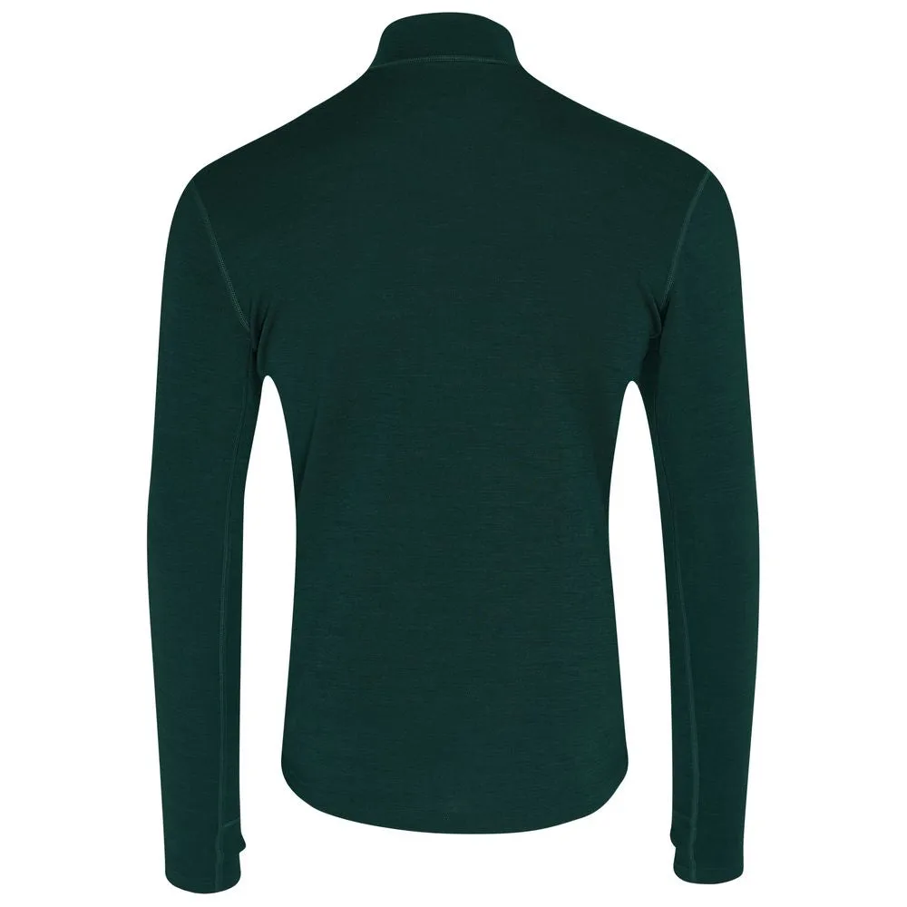 Mens IsoSoft 240 Zip Neck (Emerald)