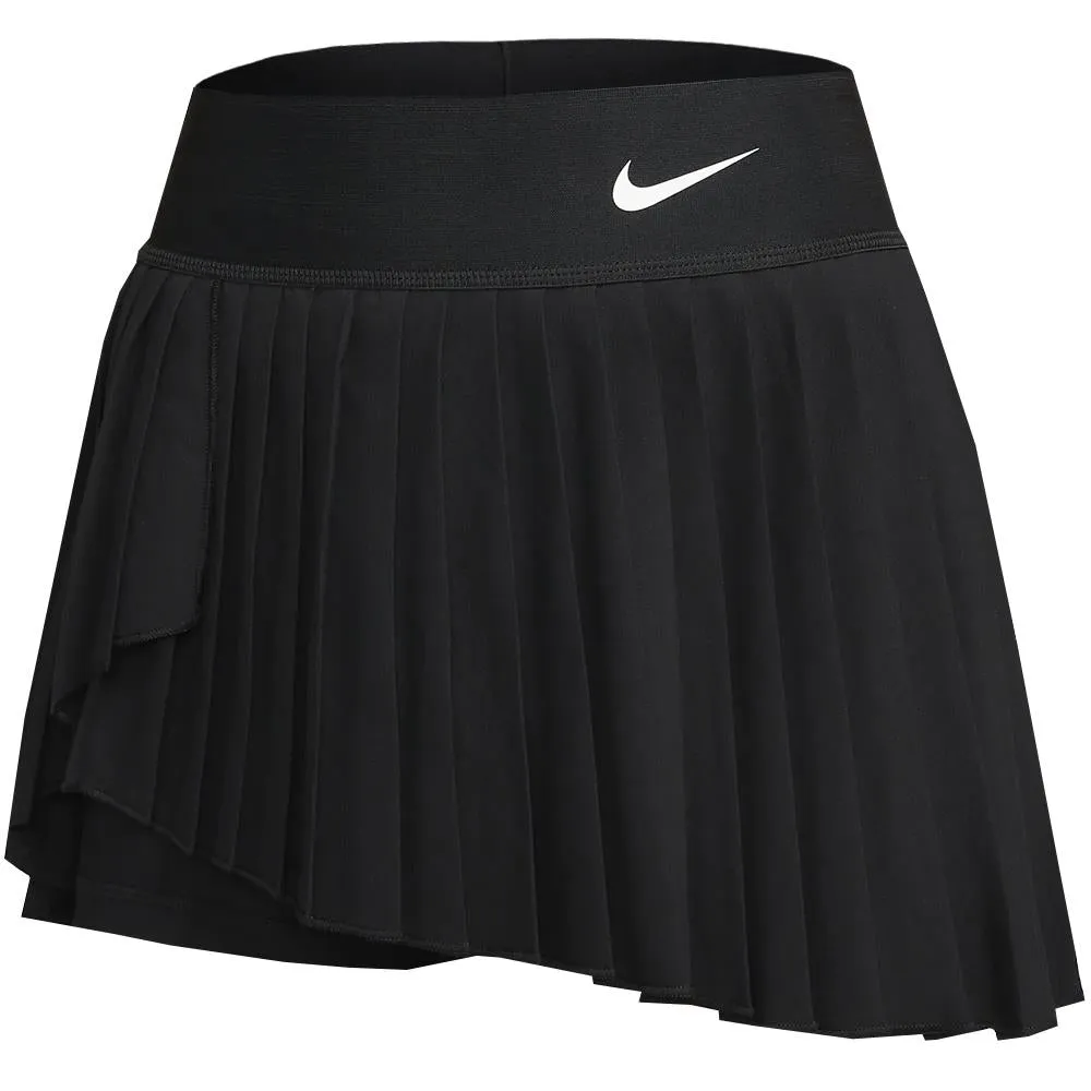 Nike Women's Advantage Pleated Skirt - Black/White