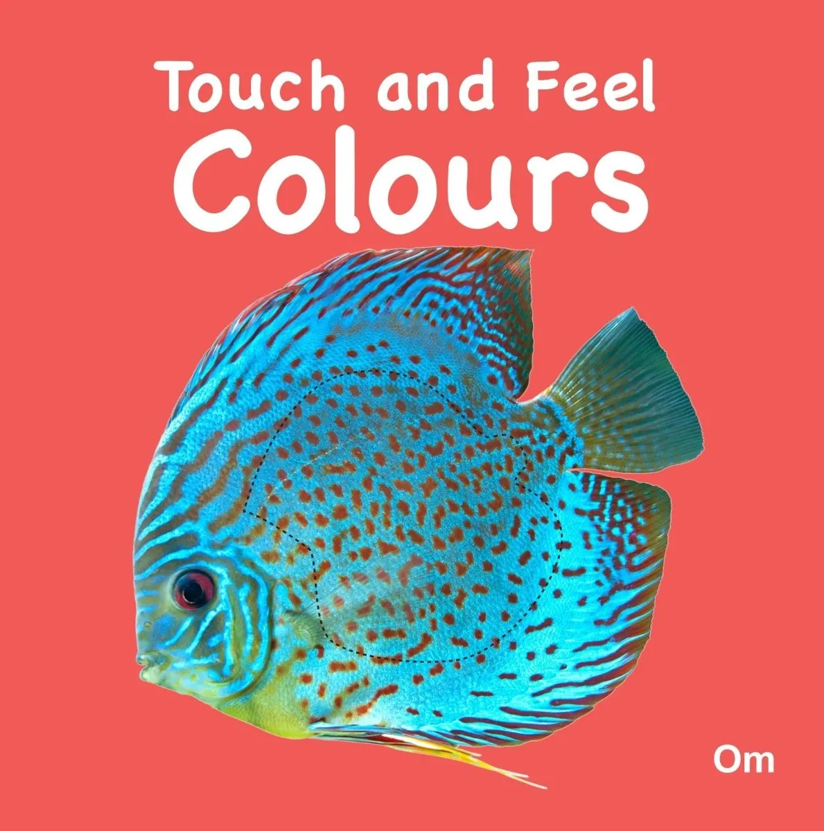 Om Books International Board Book-Touch and Feel: Colours (Touch & Feel)