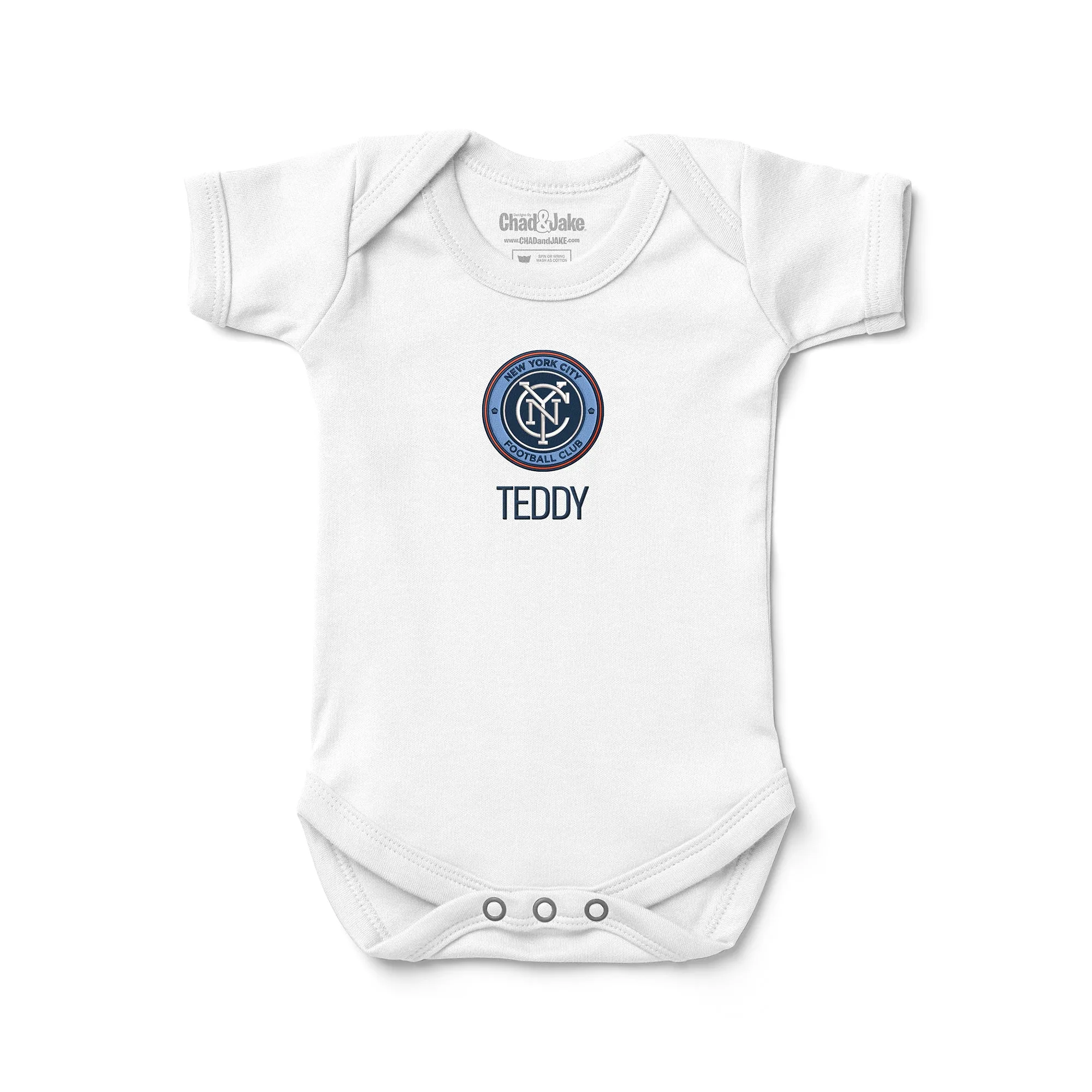 Personalized New York City FC Bodysuit