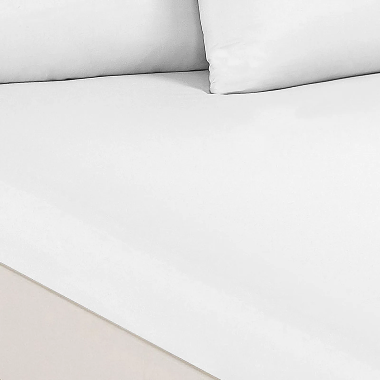 Royal Comfort 1500 Thread Count Cotton Rich Sheet Set 3 Piece Ultra Soft Bedding - King - White