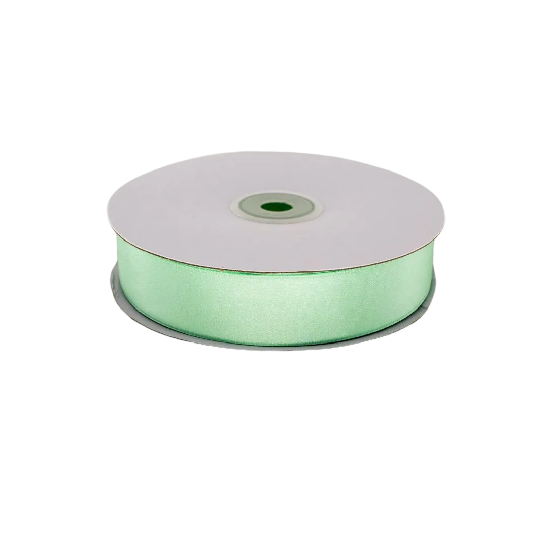 SATIN RIBBON MINT 25MMX50M