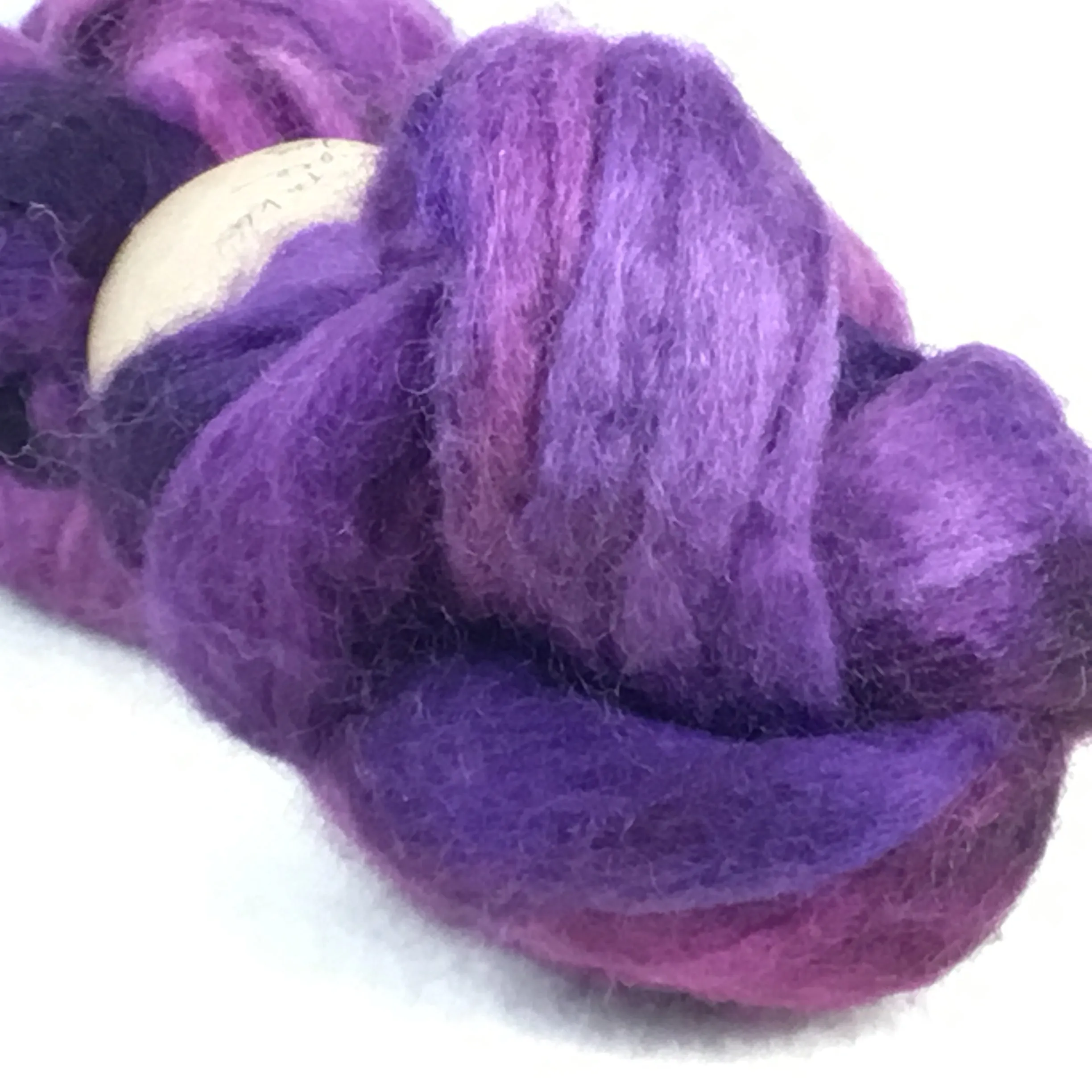 Silk Merino Roving - Multi-Colors