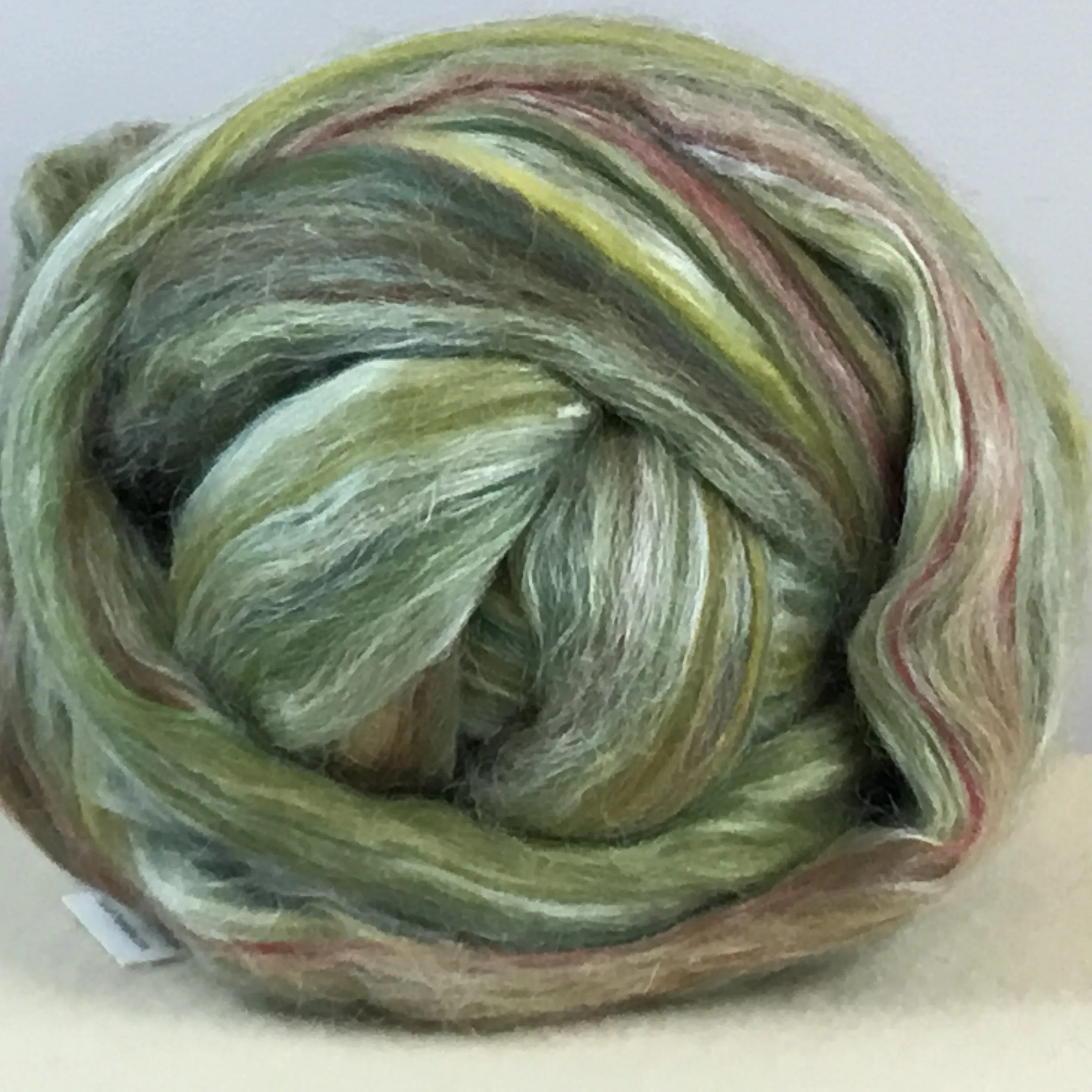 Silk Merino Roving - Multi-Colors