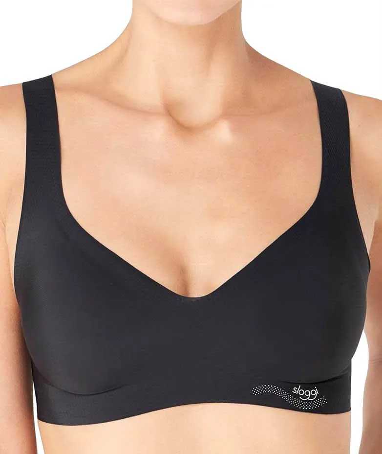 Sloggi ZERO Feel Wire-free Bralette - Black