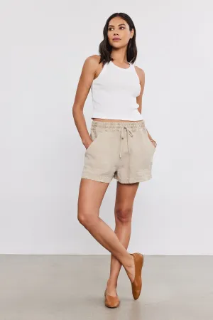 SUTTON HEAVY LINEN SHORT