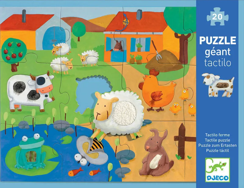 Tactile Farm Puzzle