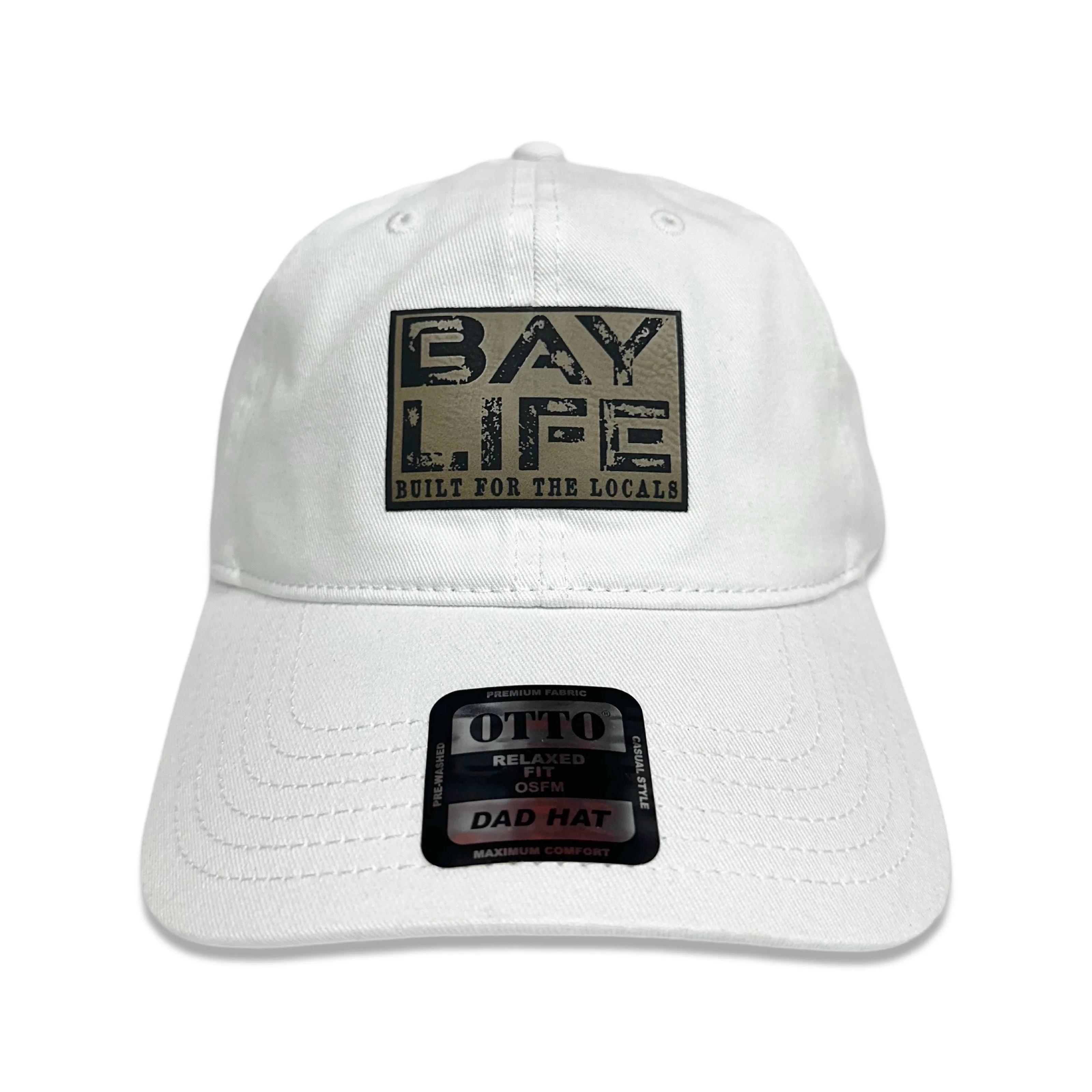 The Boat Daddy | White Relaxed Fit Hat