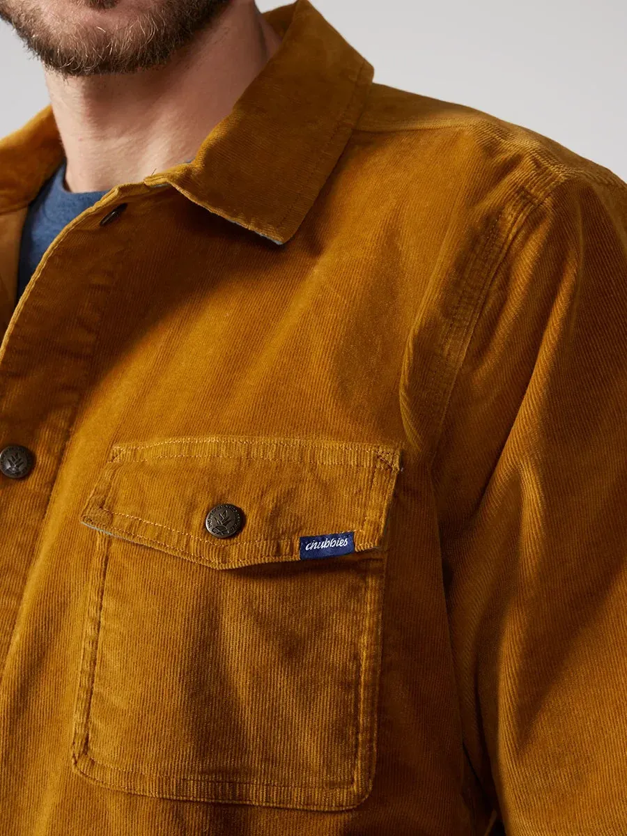 The Don't Even Chai (Corduroy Overshirt)