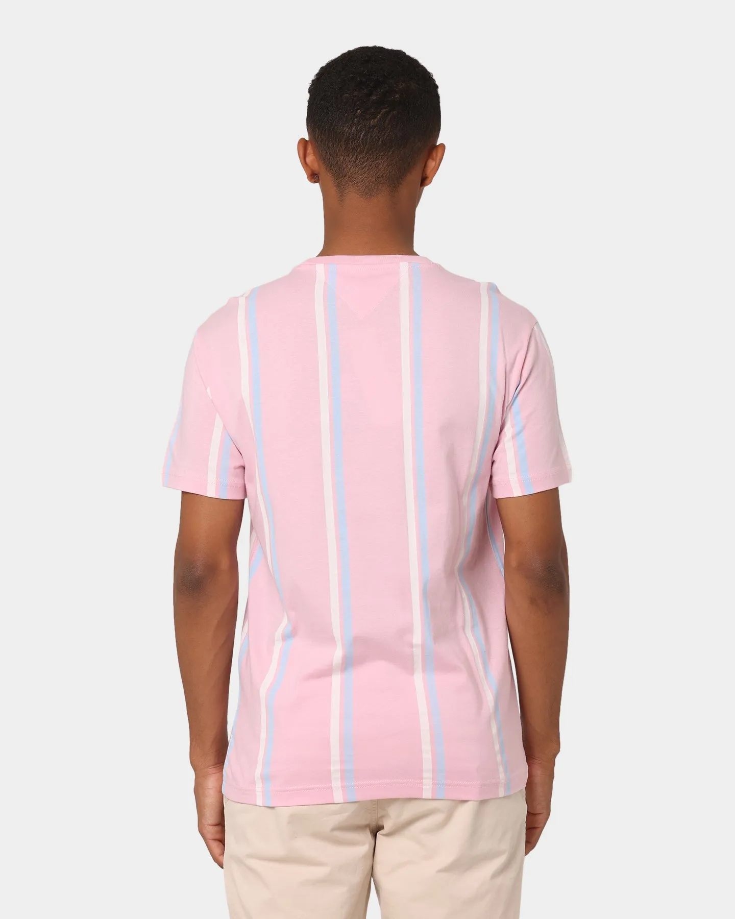 Tommy Jeans Stripe 3 T-Shirt Romantic Pink