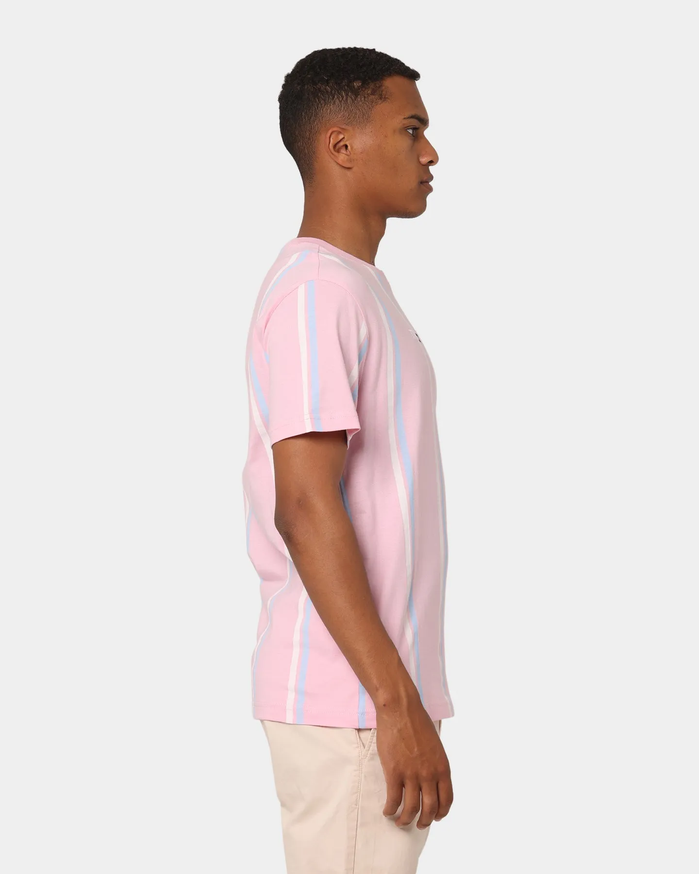 Tommy Jeans Stripe 3 T-Shirt Romantic Pink