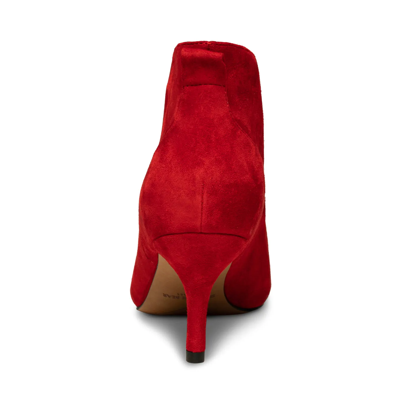 Valentine heel suede - Fire Red