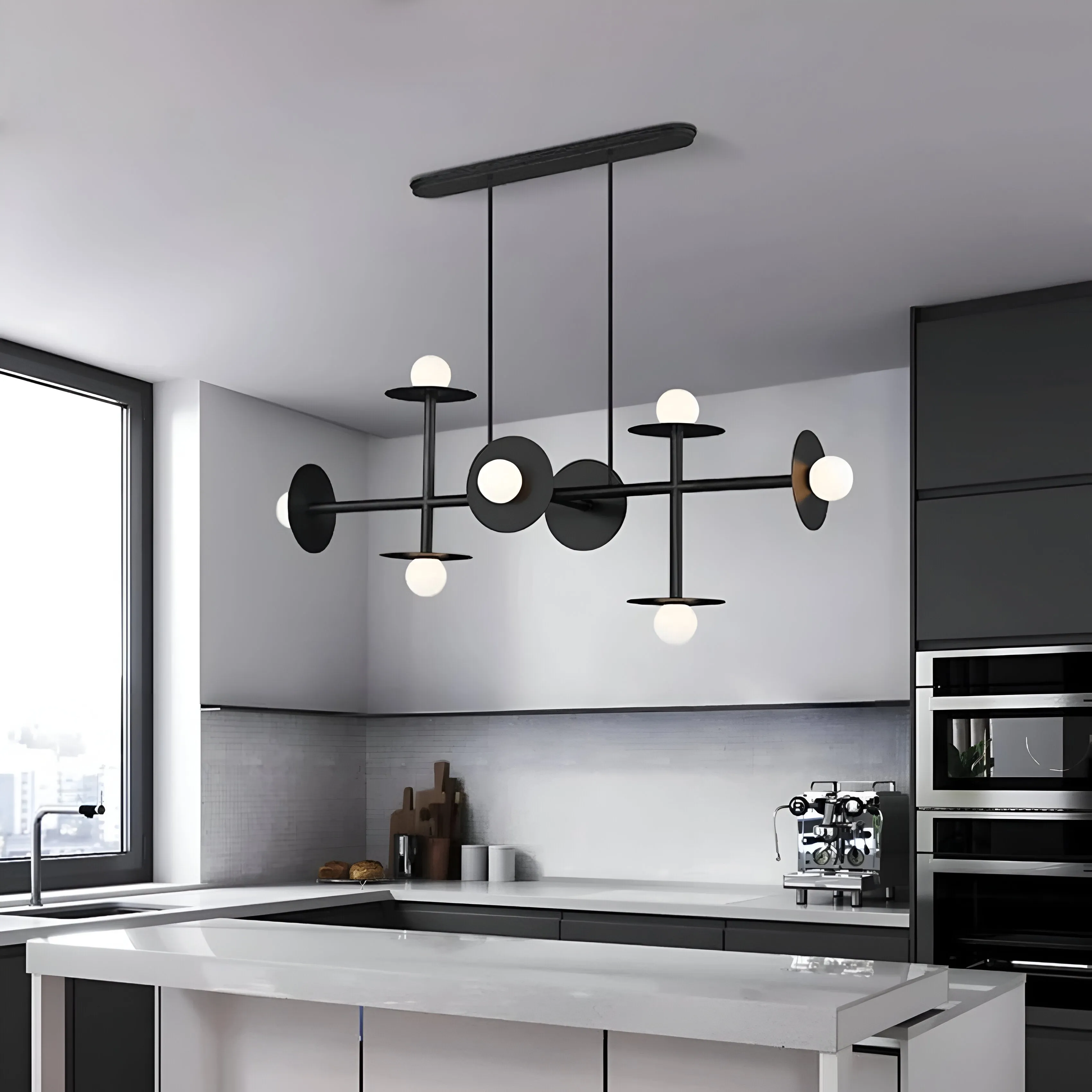 Viken - Sculptural Hanging Chandelier