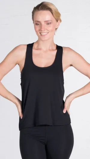 WERK - the Relaxed Racer Tank - Black