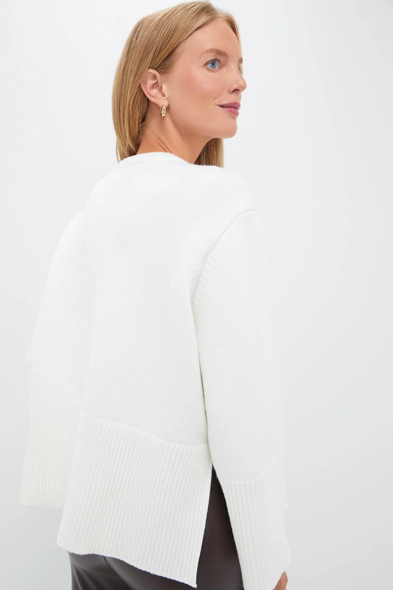 Winter White Carington Sweater