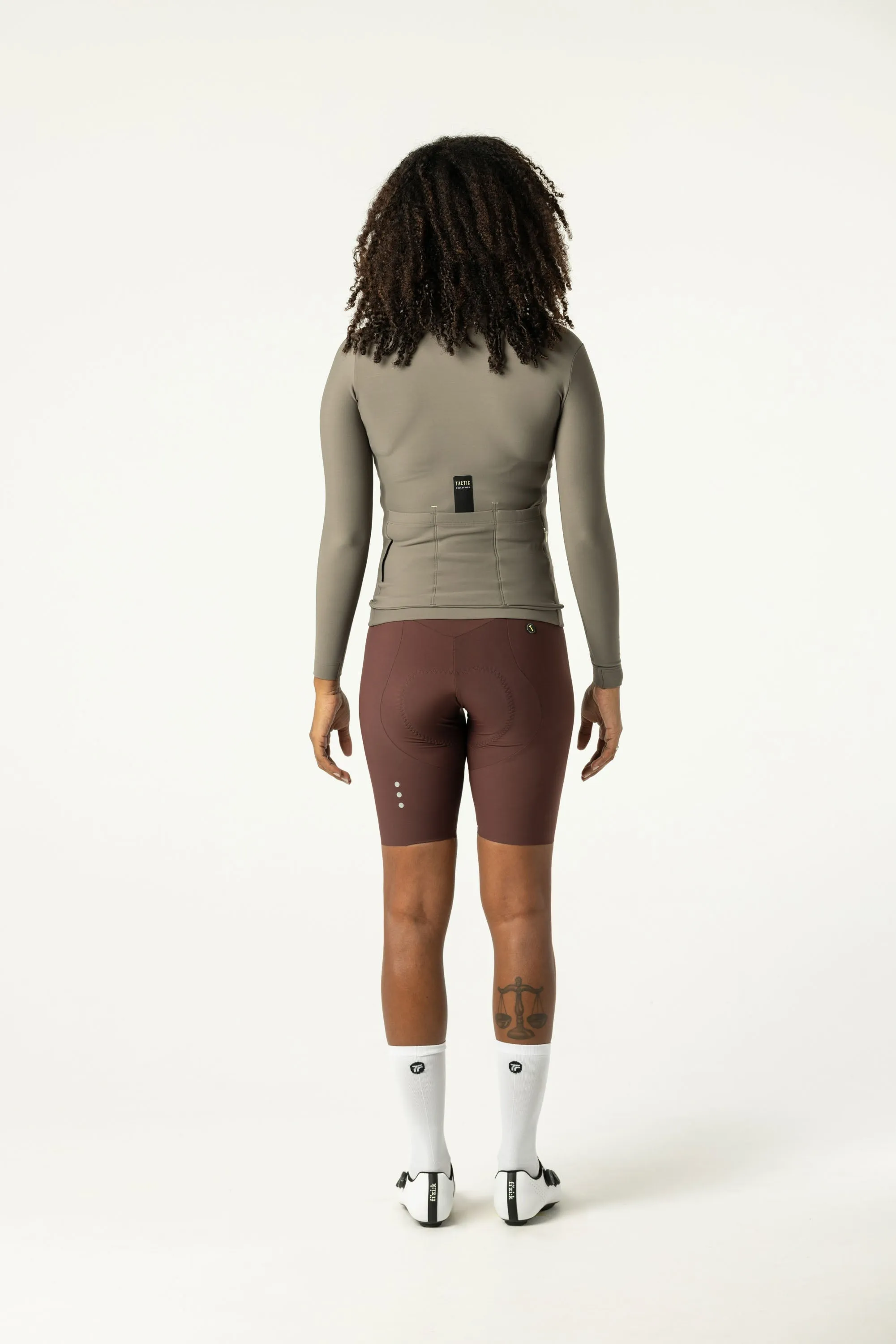 Women's Origin Long Sleeve Jersey - Brown