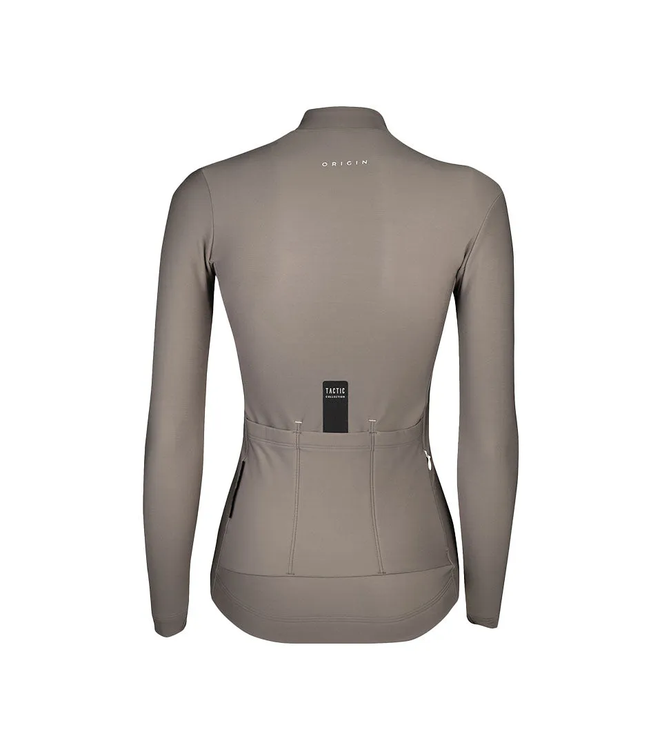 Women's Origin Long Sleeve Jersey - Brown